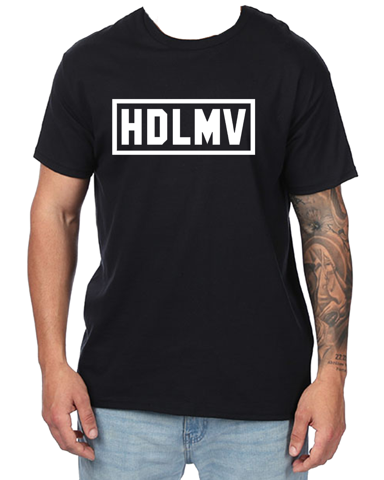 HDLMV BOX LOGO COMFORT T BLK