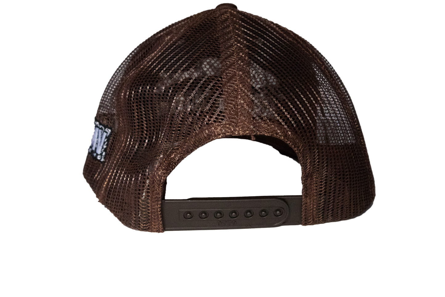 "HDLMV TRUCKER HAT BROWN"