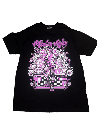 "MALA VIDA T" BLACK