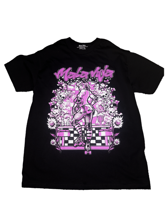"MALA VIDA T" BLACK