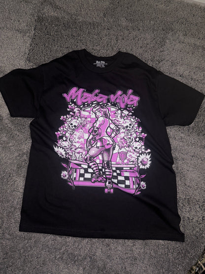"MALA VIDA T" BLACK