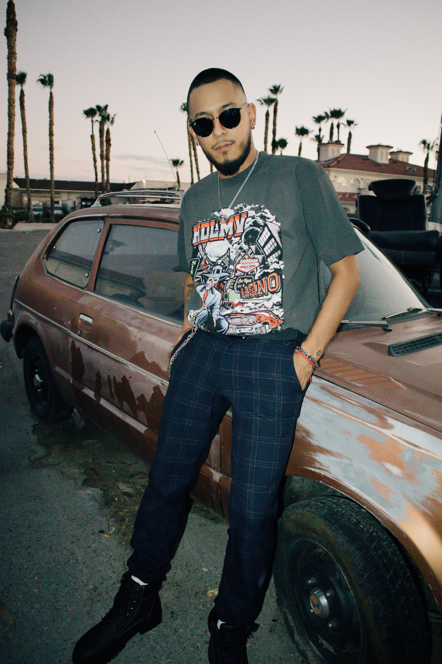 BLACK "HDLMV SIN CITY T" RESTOCKED