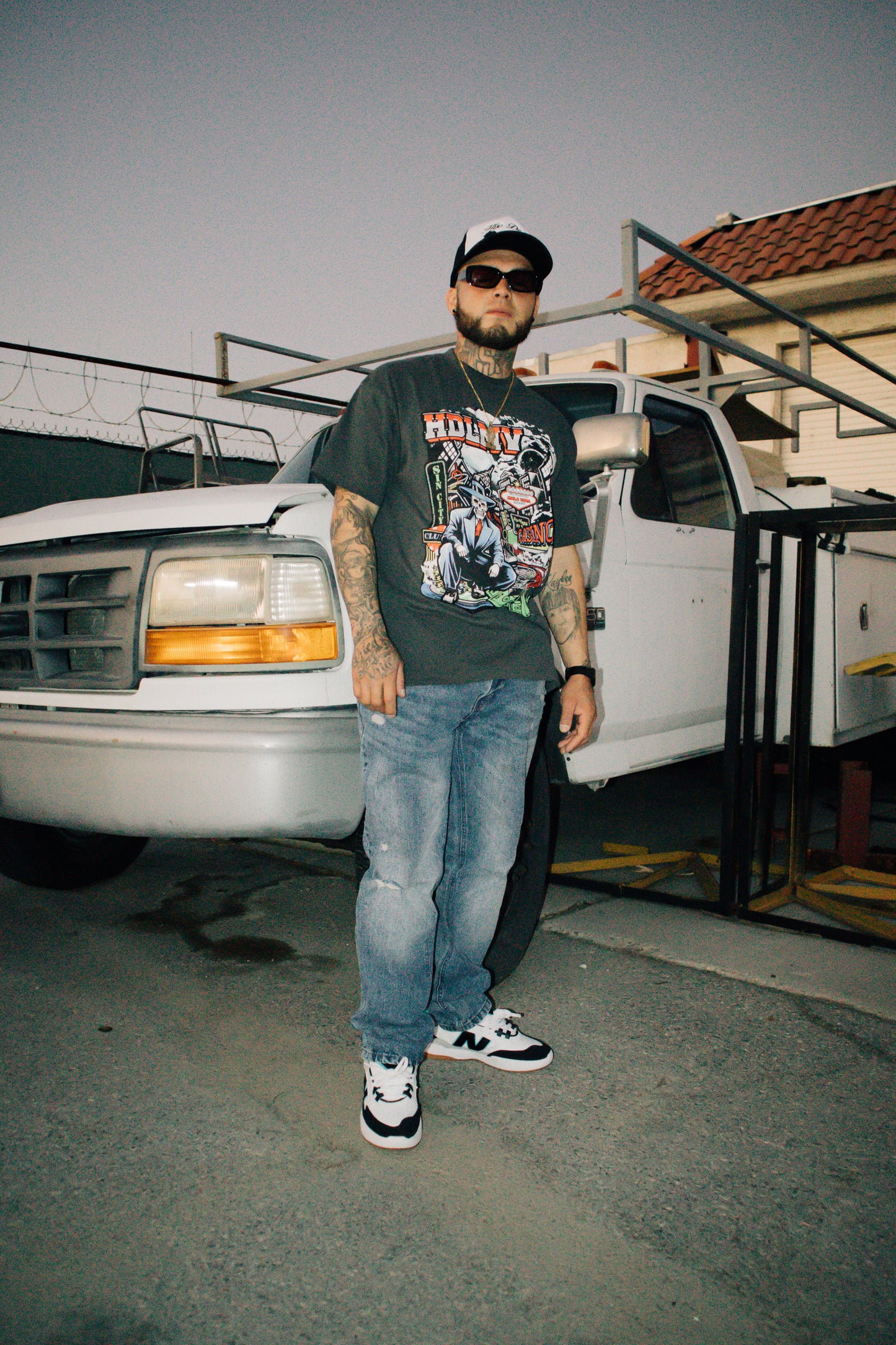 BLACK "HDLMV SIN CITY T" RESTOCKED