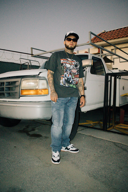 BLACK "HDLMV SIN CITY T" RESTOCKED