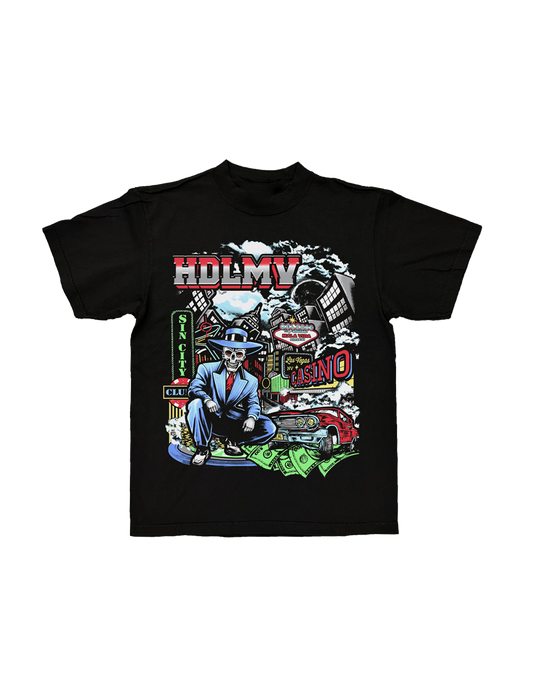BLACK "HDLMV SIN CITY T" RESTOCKED