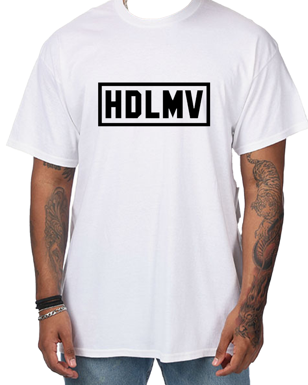 HDLMV BOX LOGO COMFORT T WHITE