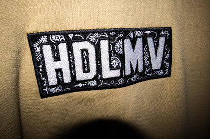 "HDLMV PAISLEY BOX LOGO HOODIE"       BEIGE